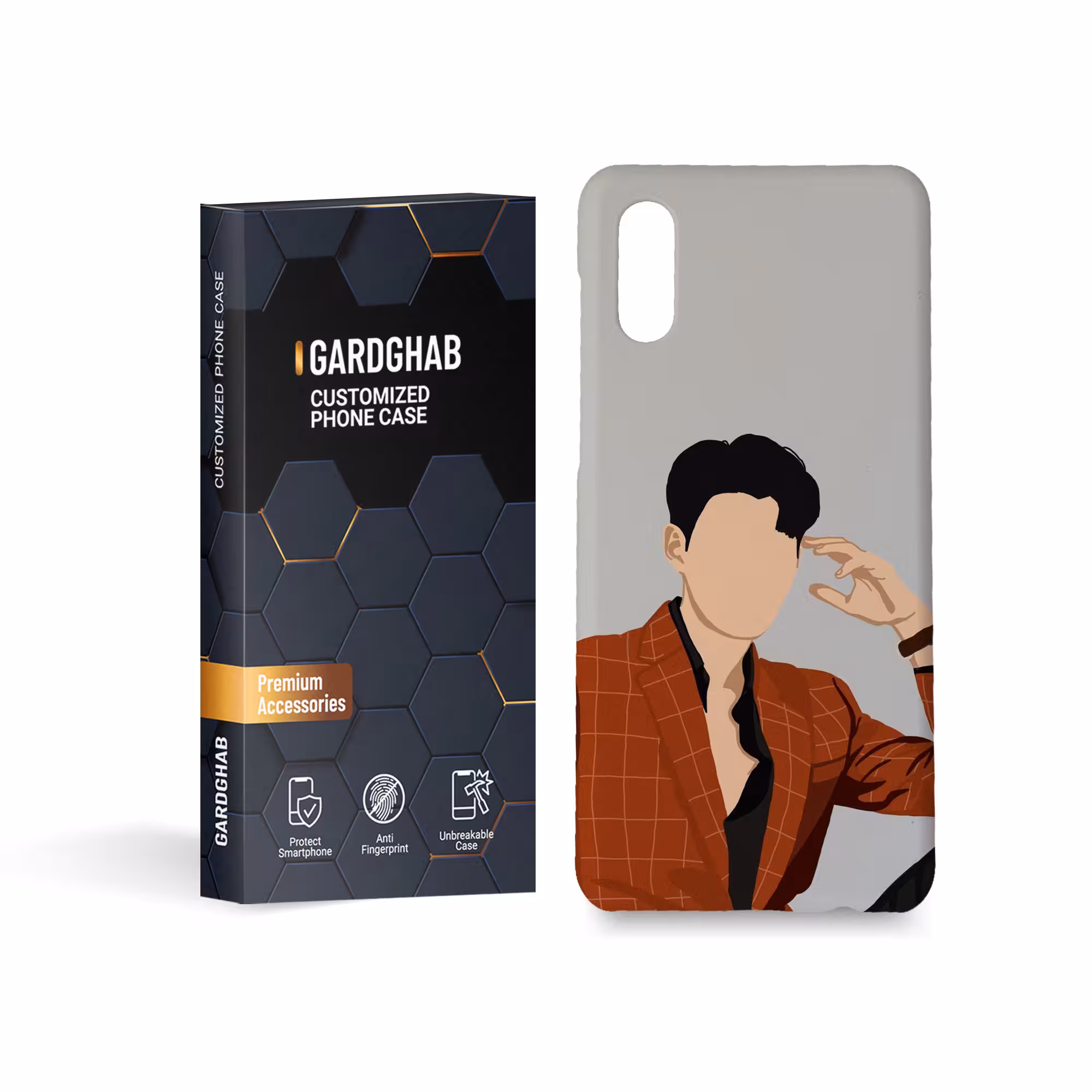 کاور گارد قاب مدل پسرانه مناسب برای گوشی موبایل سامسونگ Galaxy A02
