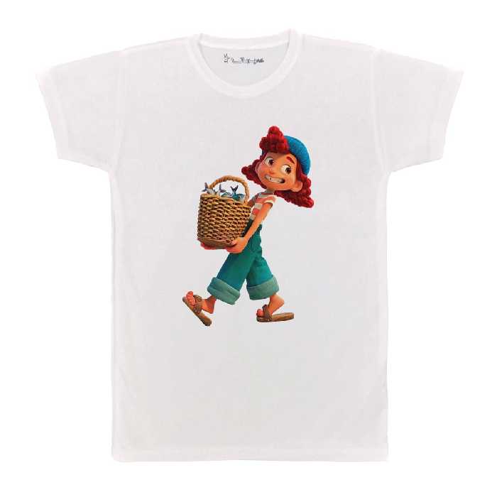 تی شرت بچگانه پرمانه طرح luca کد pmt.2549