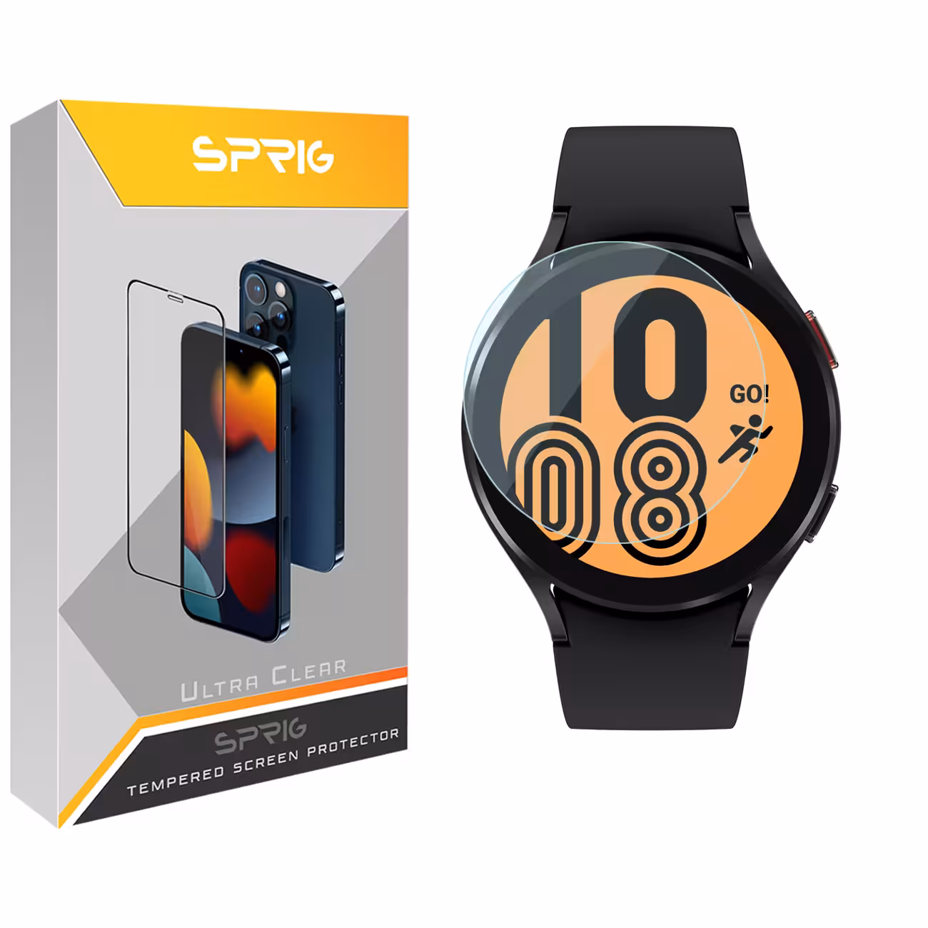 محافظ صفحه نمایش  اسپریگ مدل SPG مناسب برای ساعت هوشمند سامسونگ Galaxy Watch 4 44mm