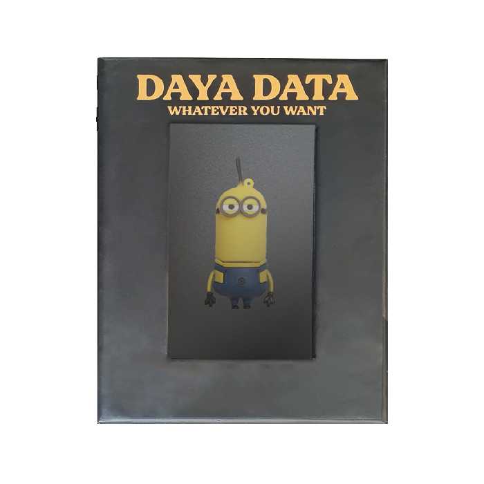 فلش مموری دایا دیتا طرح مینیون کوین مدل PC1002 ظرفیت 128 گیگابایت