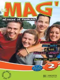 کتاب زبان Le Mag 2   Cahier   CD (رنگی)