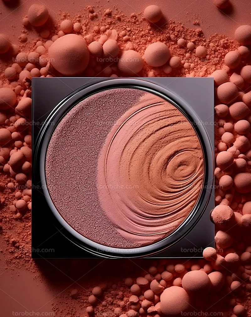 عکس رژ گونه | گرافیک با طعم تربچه