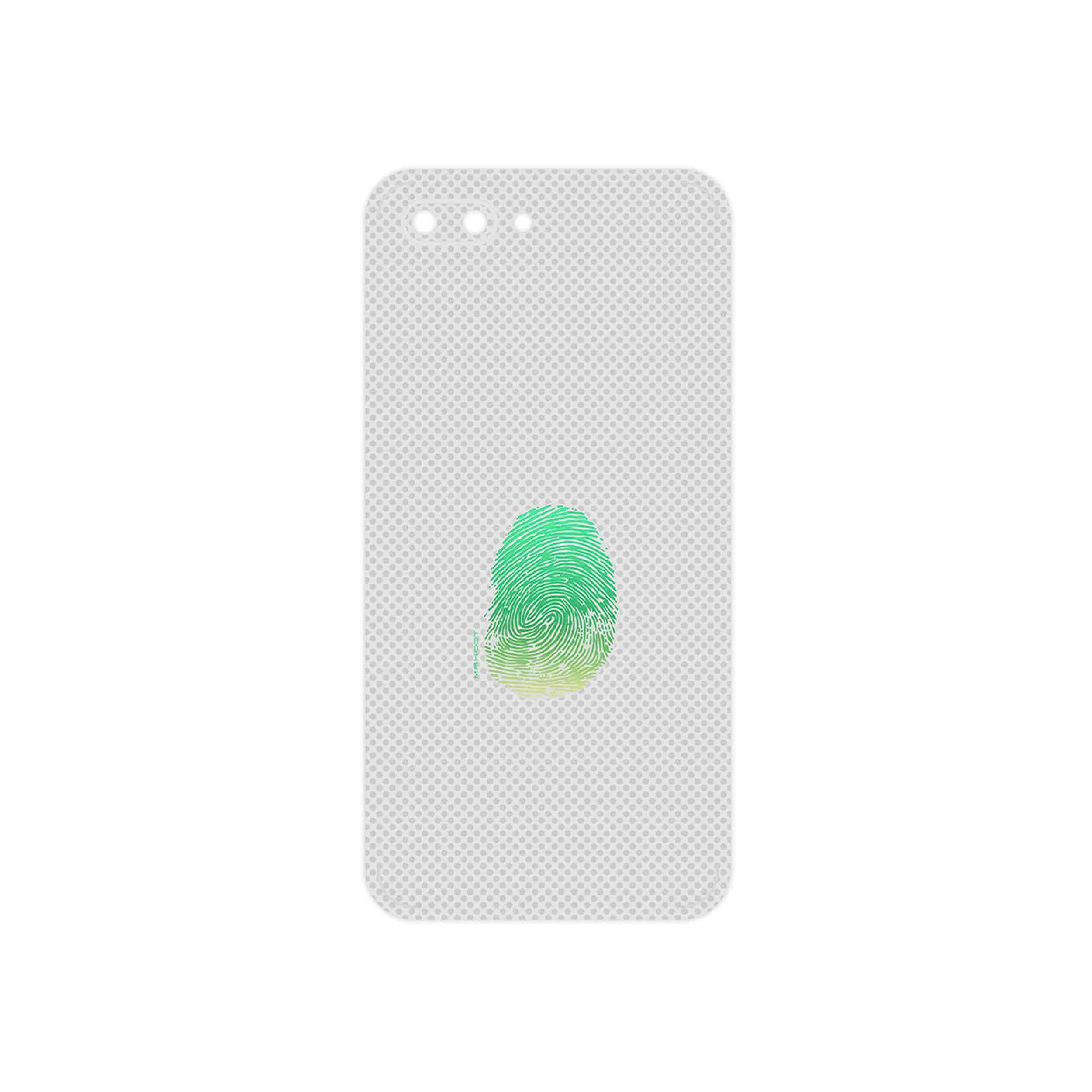 برچسب پوششی ماهوت مدل Minimal Fingerprint مناسب برای گوشی موبایل آنر 10