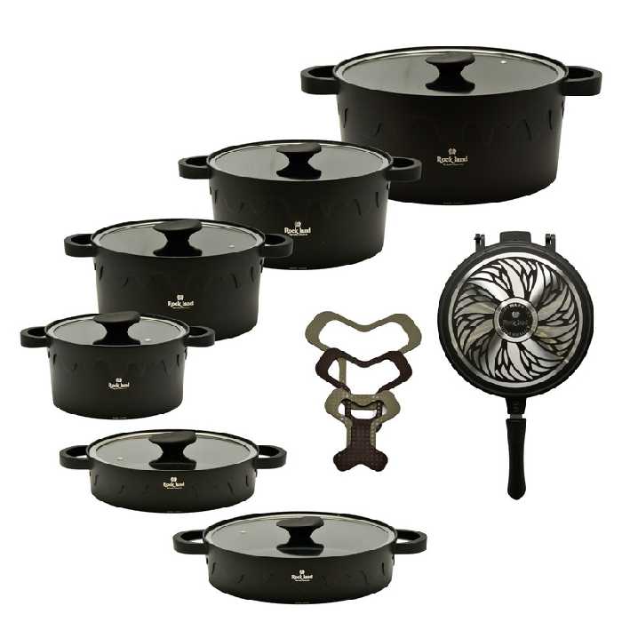 سرویس پخت و پز 18 پارچه طرح لیانا کد 800071 | کالا مکس