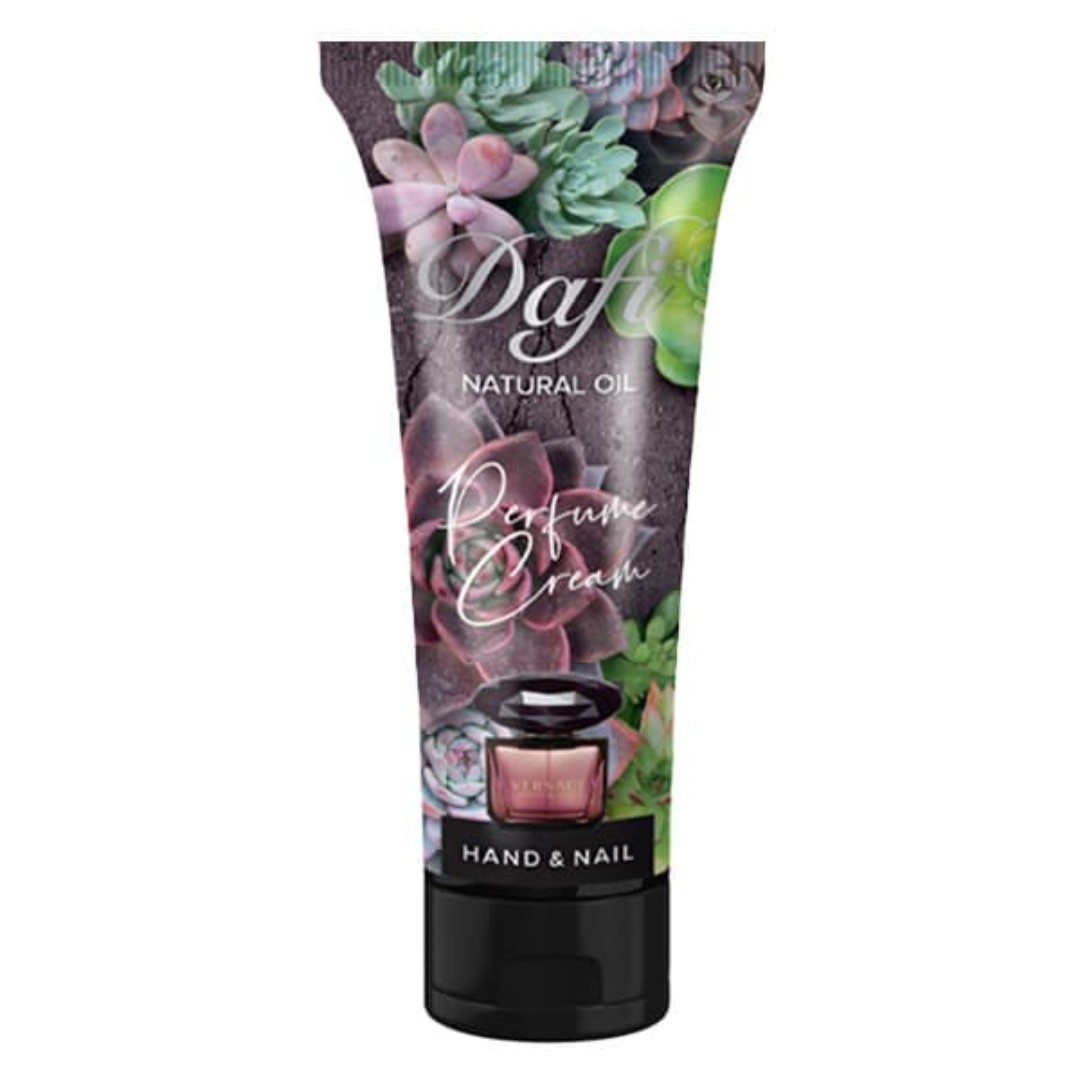 کرم عطر ی دست و ناخن دافی با رایحه ورساچه مشکی حجم 75 میل