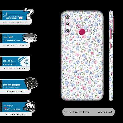 برچسب پوششی ماهوت مدل Painted-Flowers-FullSkin مناسب برای گوشی موبایل آنر 20 Lite
