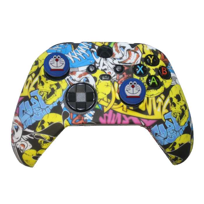 محافظ دسته ایکس باکس سری S/X مدل GATO EVIL به همراه روکش آنالوگ