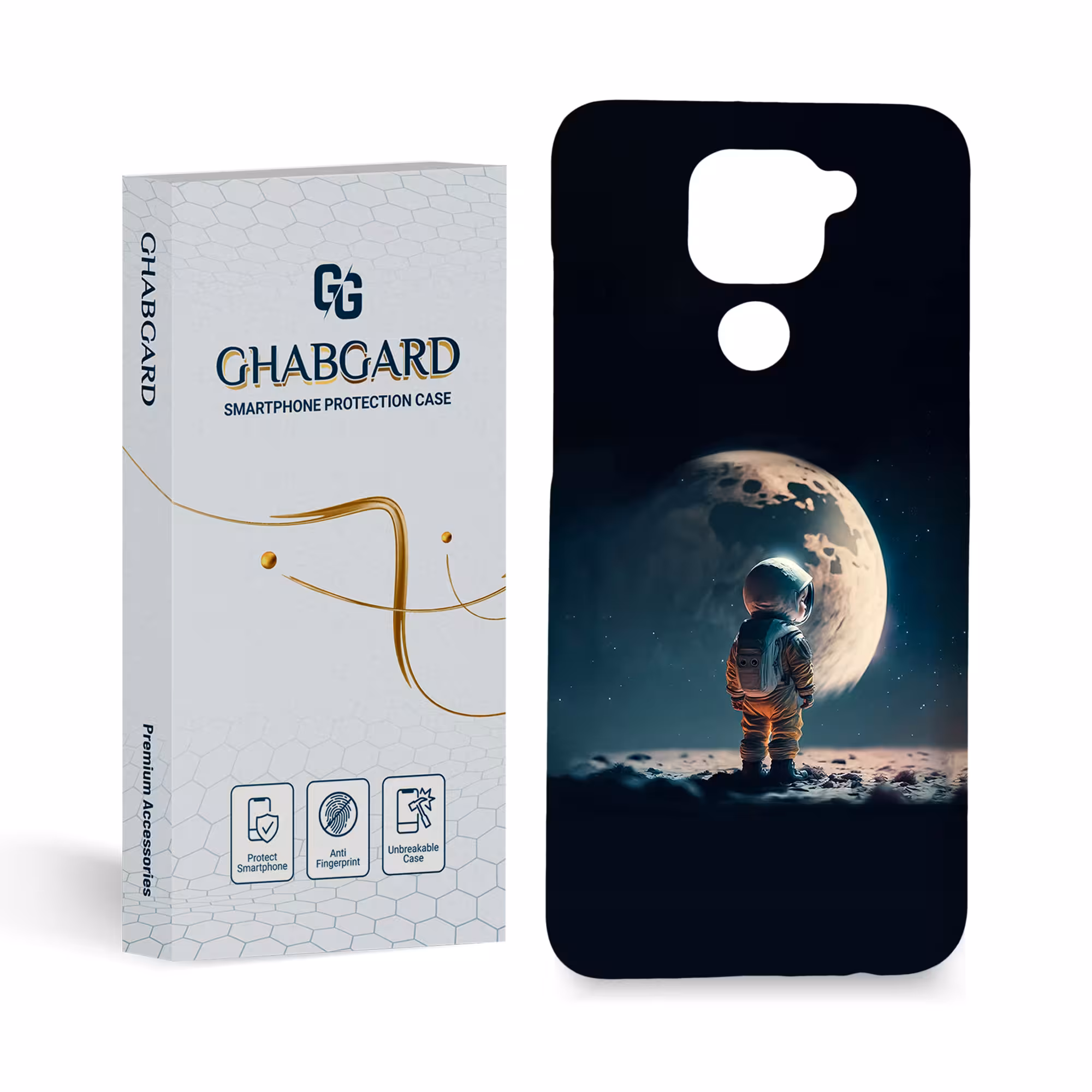 کاور قاب گارد مدل پسرانه مناسب برای گوشی موبایل شیائومی Redmi note 9