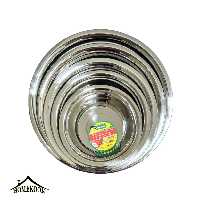 سرویس لگن استیل 5 پارچه یونیک