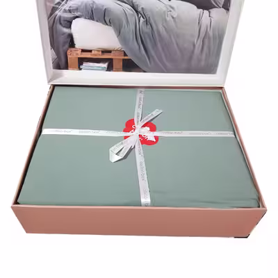 سرویس روتختی کاتن باکس مدل Mint Krem دو نفره 4 تکه