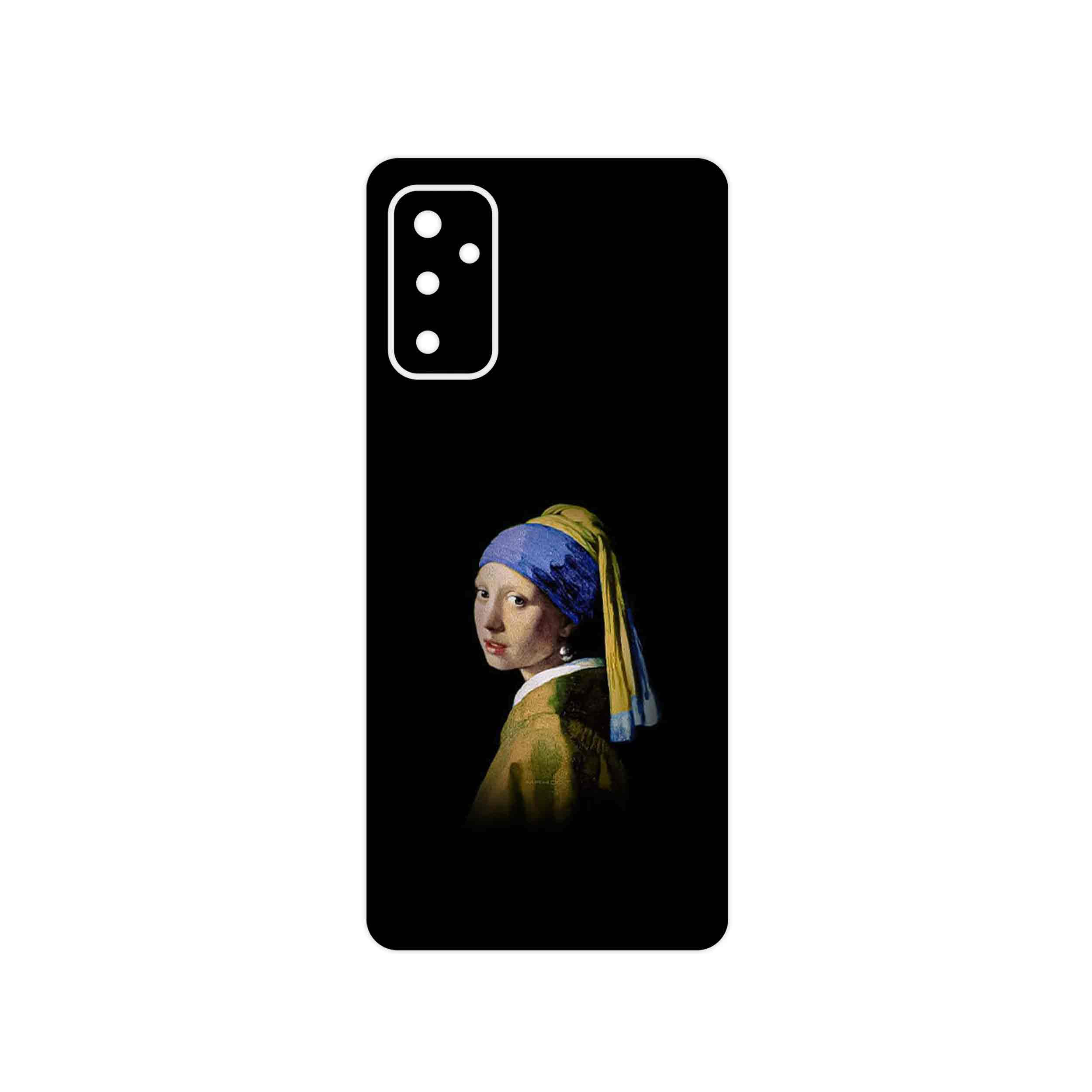 برچسب پوششی ماهوت مدل Girl with a Pearl Earring of Vermeer مناسب برای گوشی موبایل سامسونگ Galaxy M52 5G
