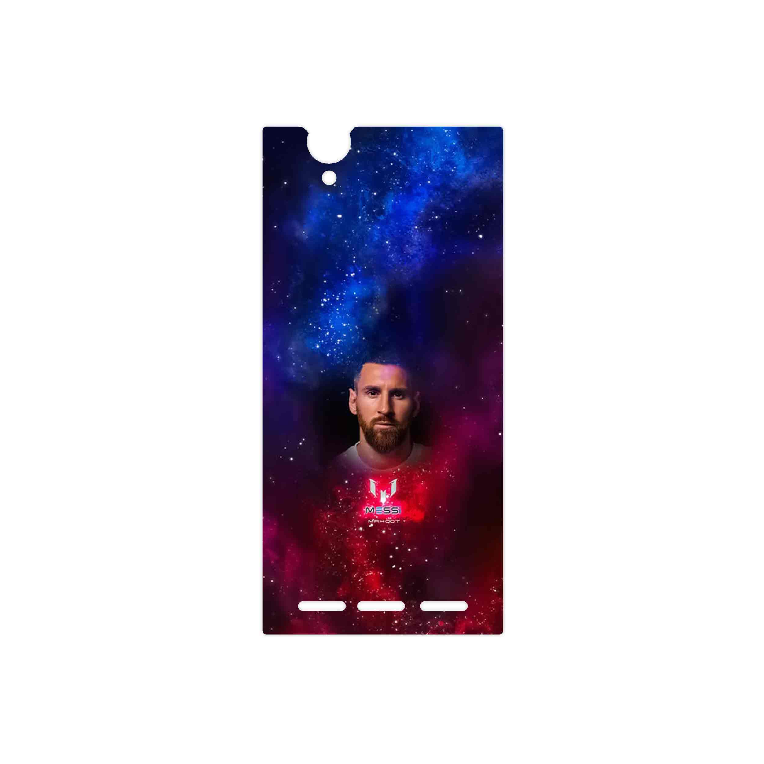 برچسب پوششی ماهوت مدل Lionel Messi 1 مناسب برای گوشی موبایل سونی Xperia T2 Ultra