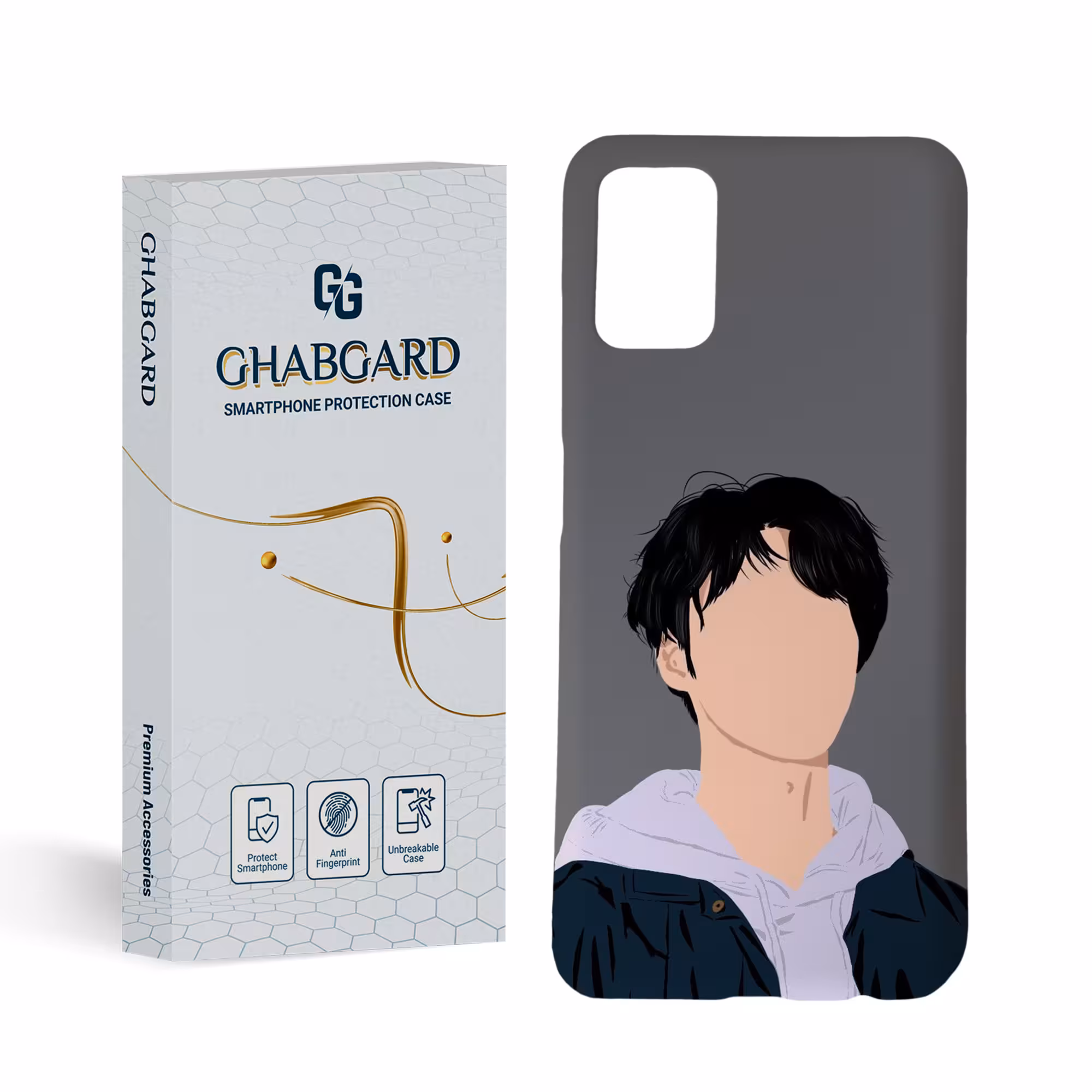 کاور قاب گارد مدل پسرانه مناسب برای گوشی موبایل سامسونگ Galaxy A03 S