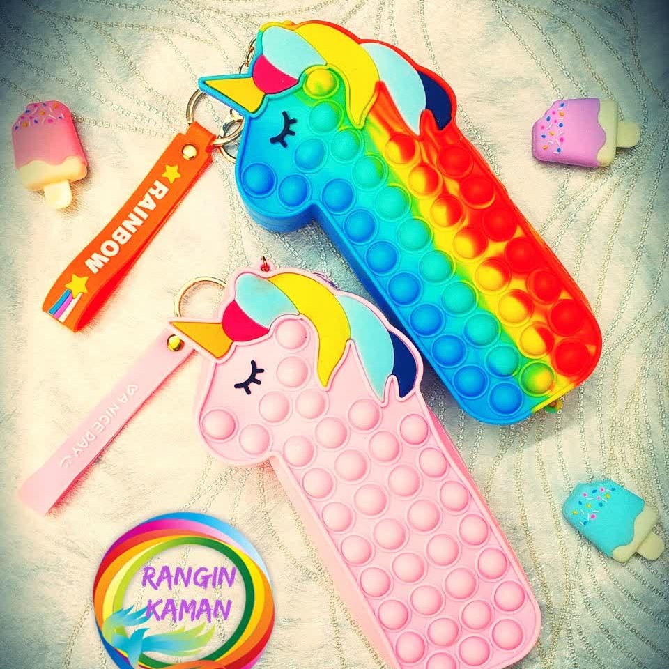 جامدادی پاپیت دار سیلیکونی