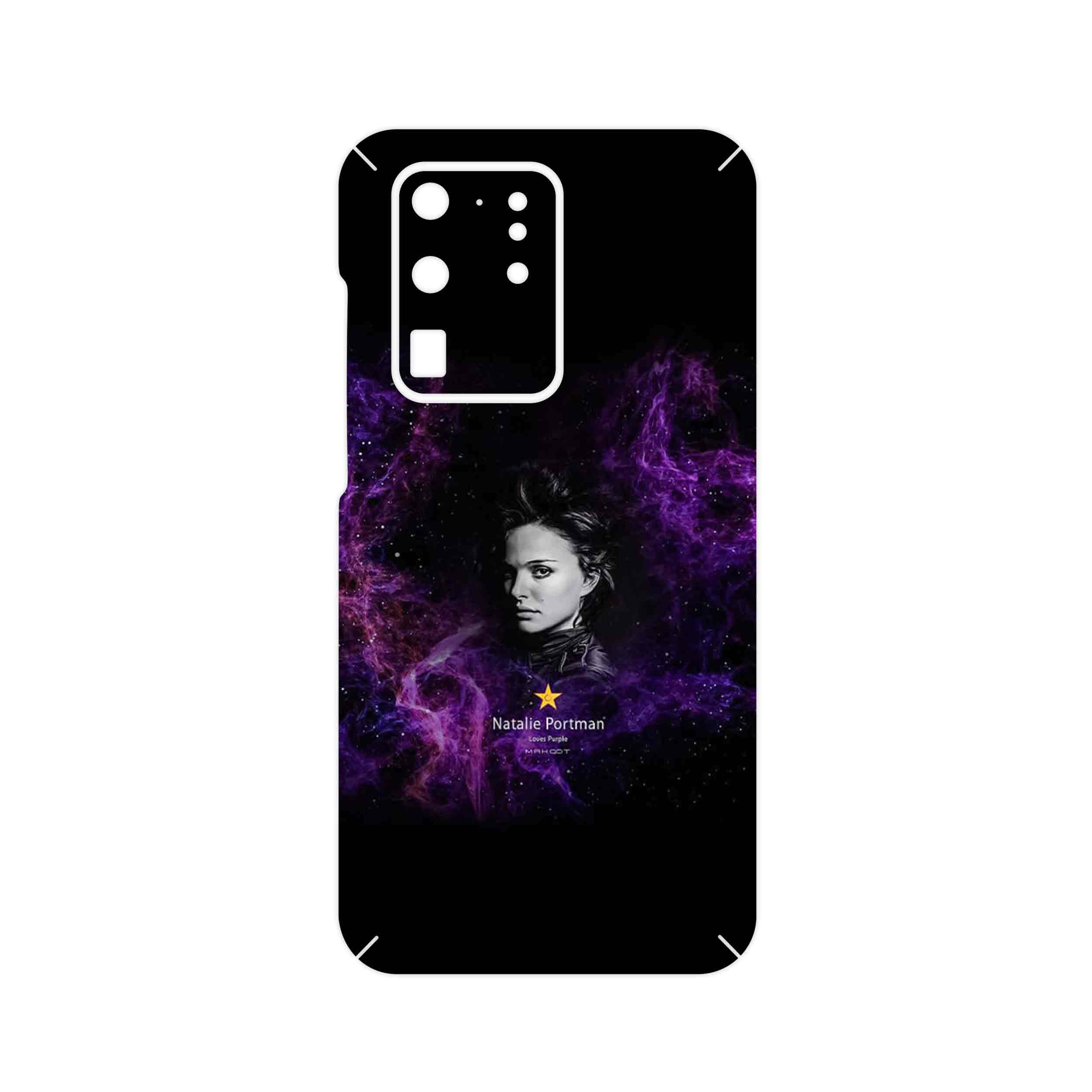 برچسب پوششی ماهوت مدل Natalie Portman مناسب برای گوشی موبایل سامسونگ Galaxy S20 Ultra