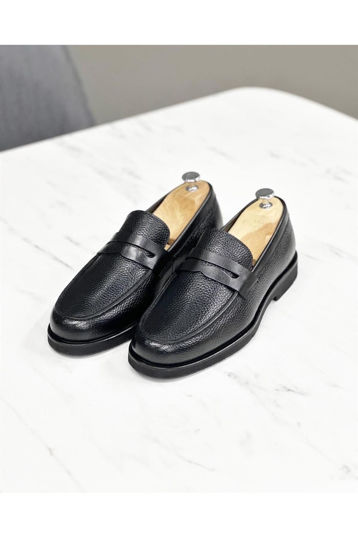 کفش های کژوال مشکی مردانه 2441 &#039;S اورجینال ByItallanoshoes