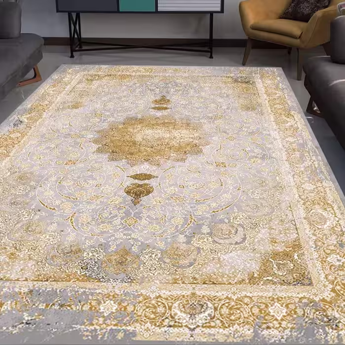 کاور فرش و روفرشی کشدار با طرح بسیار جذاب 6 متری با بهترین کیفیت و چاپ کد 07861