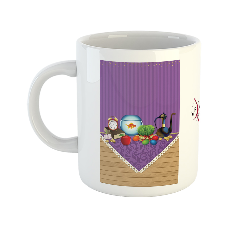 ماگ طرح نوروز مدل طاقچه