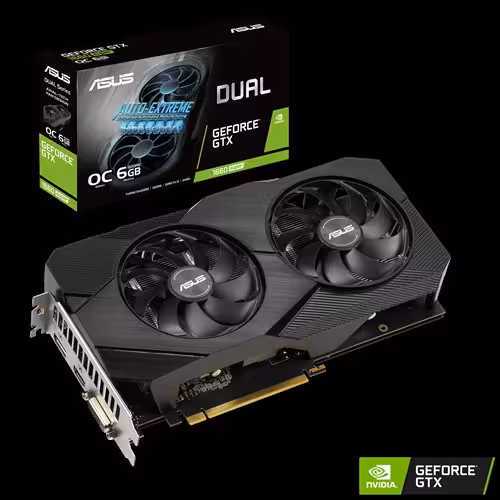 کارت گرافیک مدل GTX-1660 Super 6GB OC Dual ASUS ایسوس
