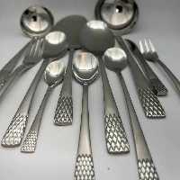 سرویس قاشق چنگال 24 نفری  مدل اروپایی یونیک 