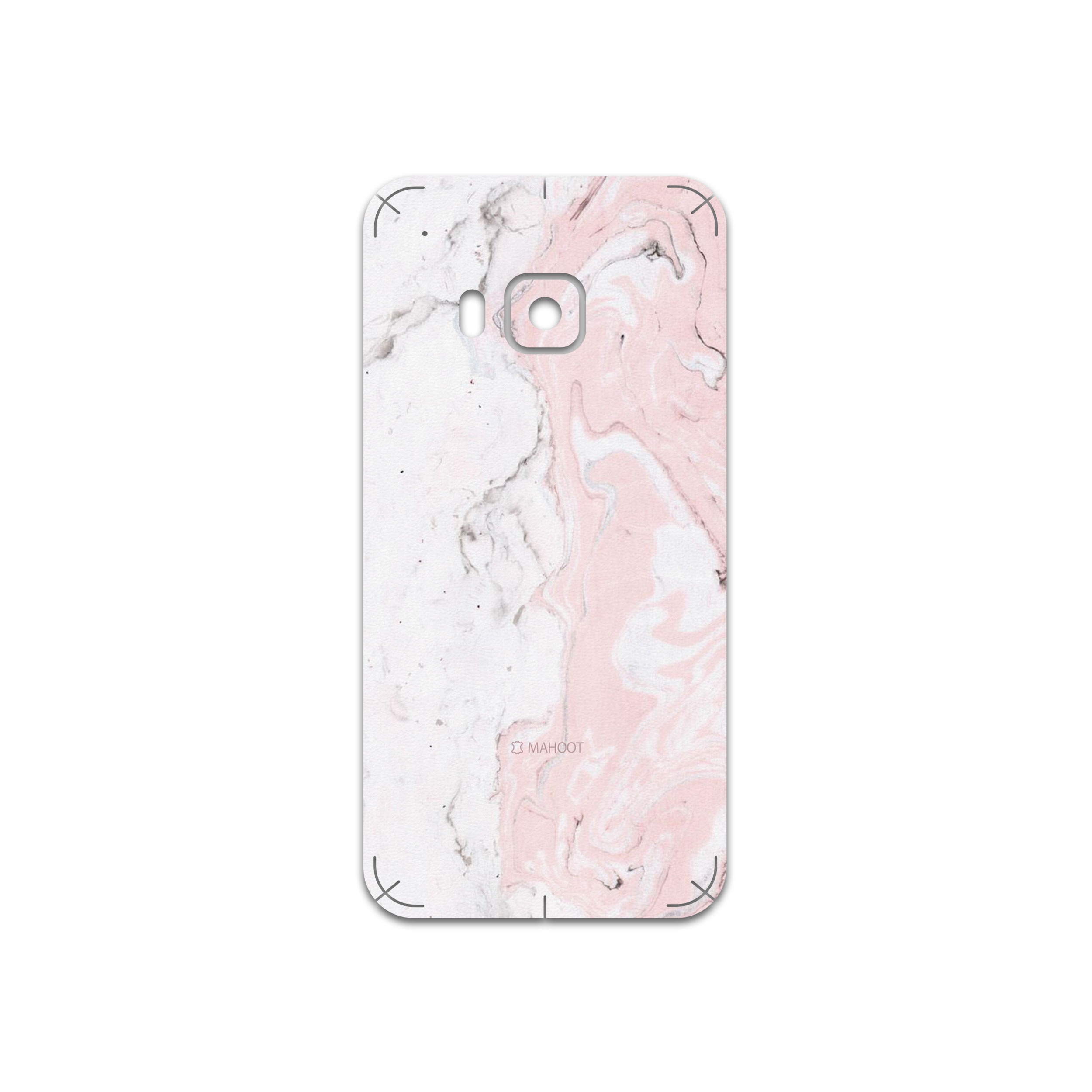 برچسب پوششی ماهوت مدل Blanco-Pink-Marble مناسب برای گوشی موبایل اچ تی سی One S9