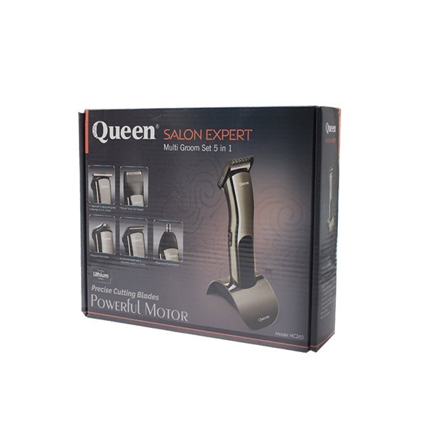 کوئین ماشین اصلاح 5 کاره HC265 گارانتی 24 ماهه