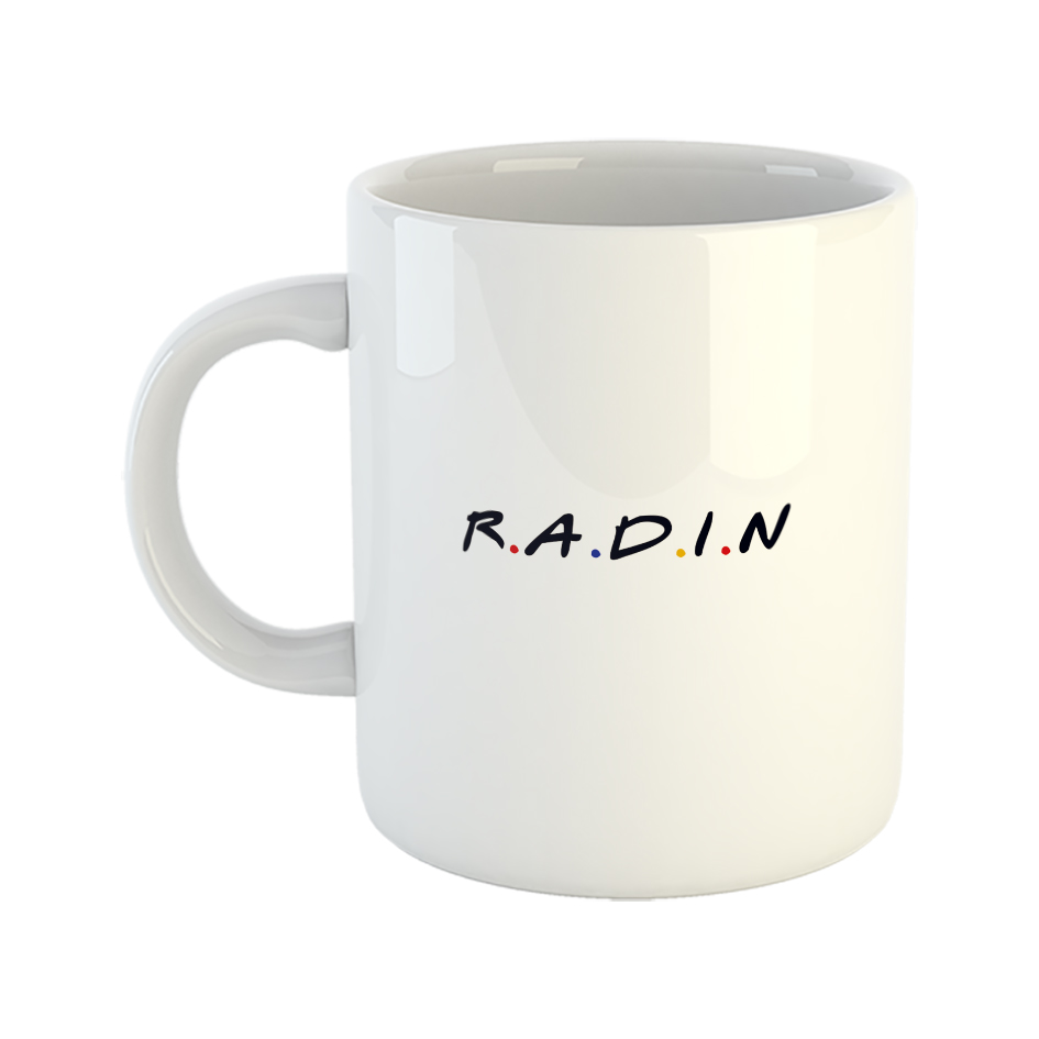 ماگ طرح فرندز مدل رادین