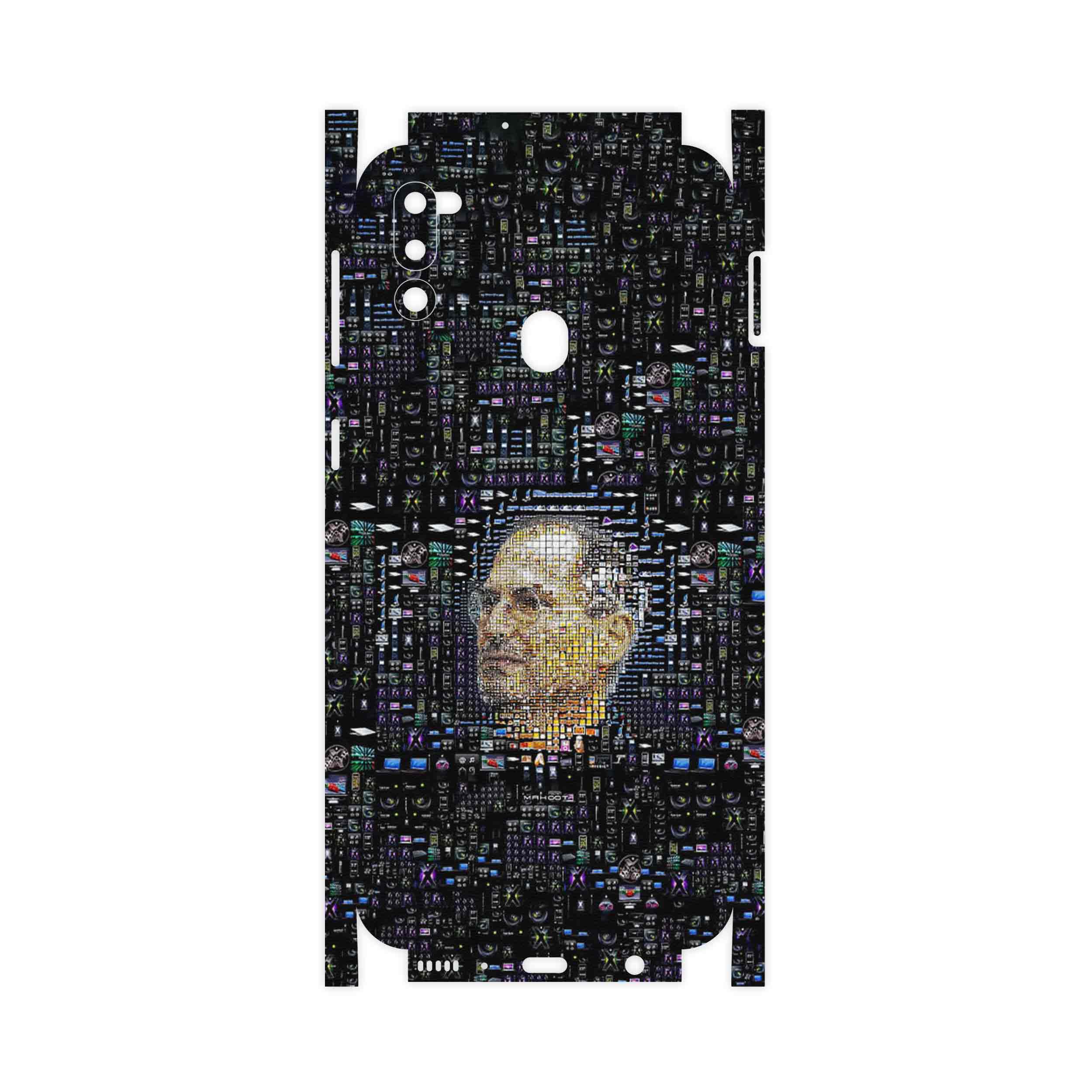 برچسب پوششی ماهوت مدل 2 Collage of Steve Jobs-FullSkin مناسب برای گوشی موبایل سامسونگ Galaxy M21 (2021) Edition