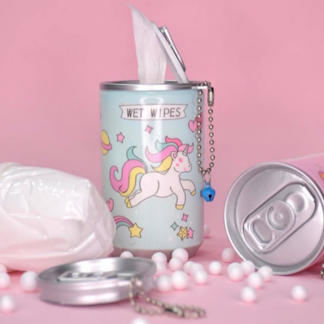 دستمال مرطوب فانتزی قوطی