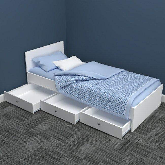 تخت خواب یک نفره مدل B-101 | choobsub