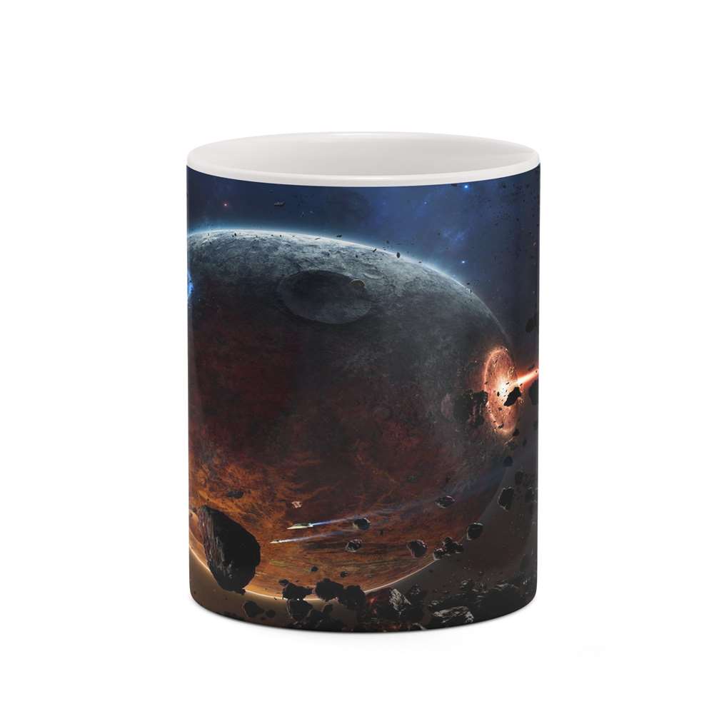 ماگ کاکتی طرح فضا و کهکشان مدل mgh19930