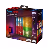 خرید پرده نوری گووی Govee Netflix RGBIC Indoor Curtain Lights H70BCCA1 با بهترین قیمت