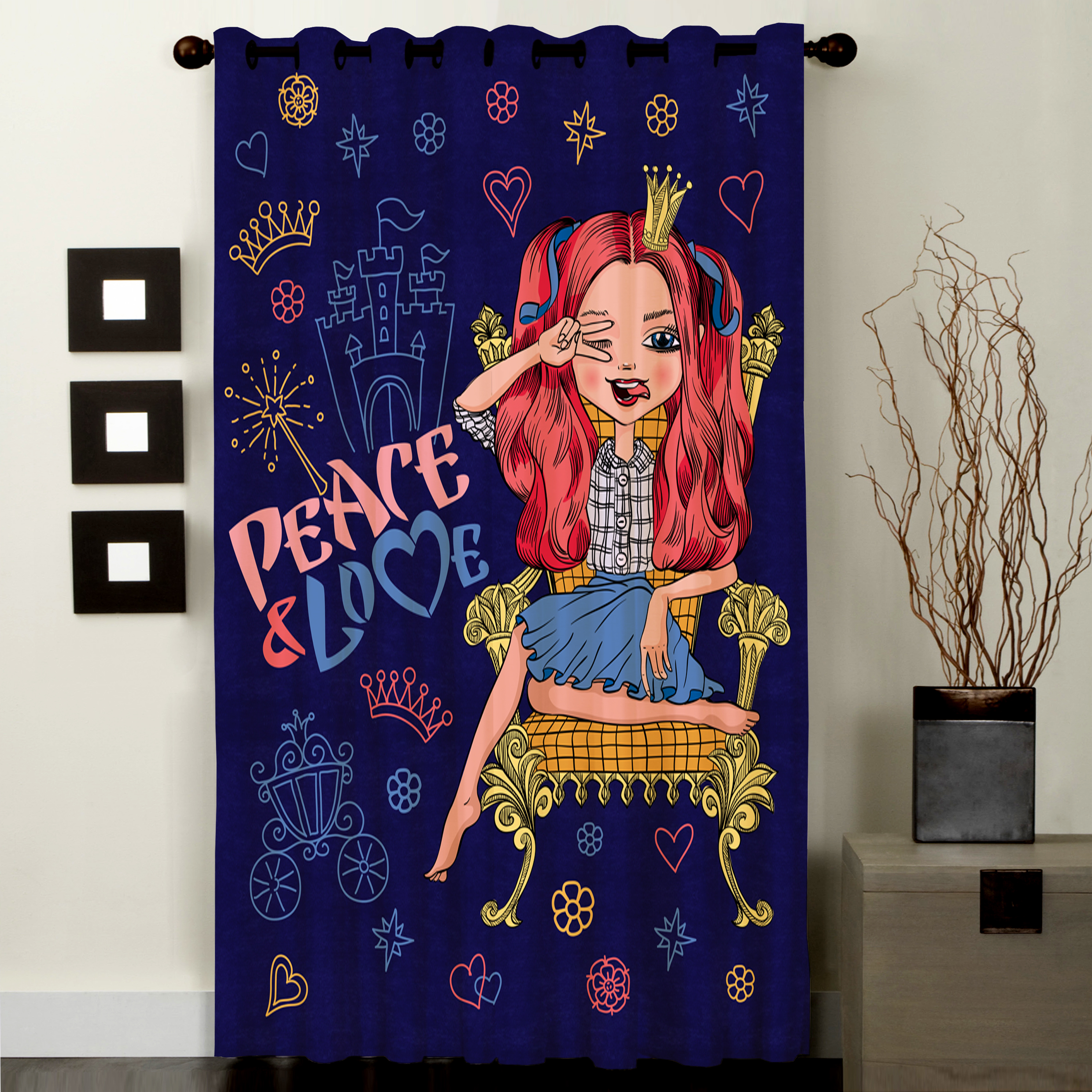 پرده مدل C5-50652 ارتفاع 270x140 سانتی‌متر