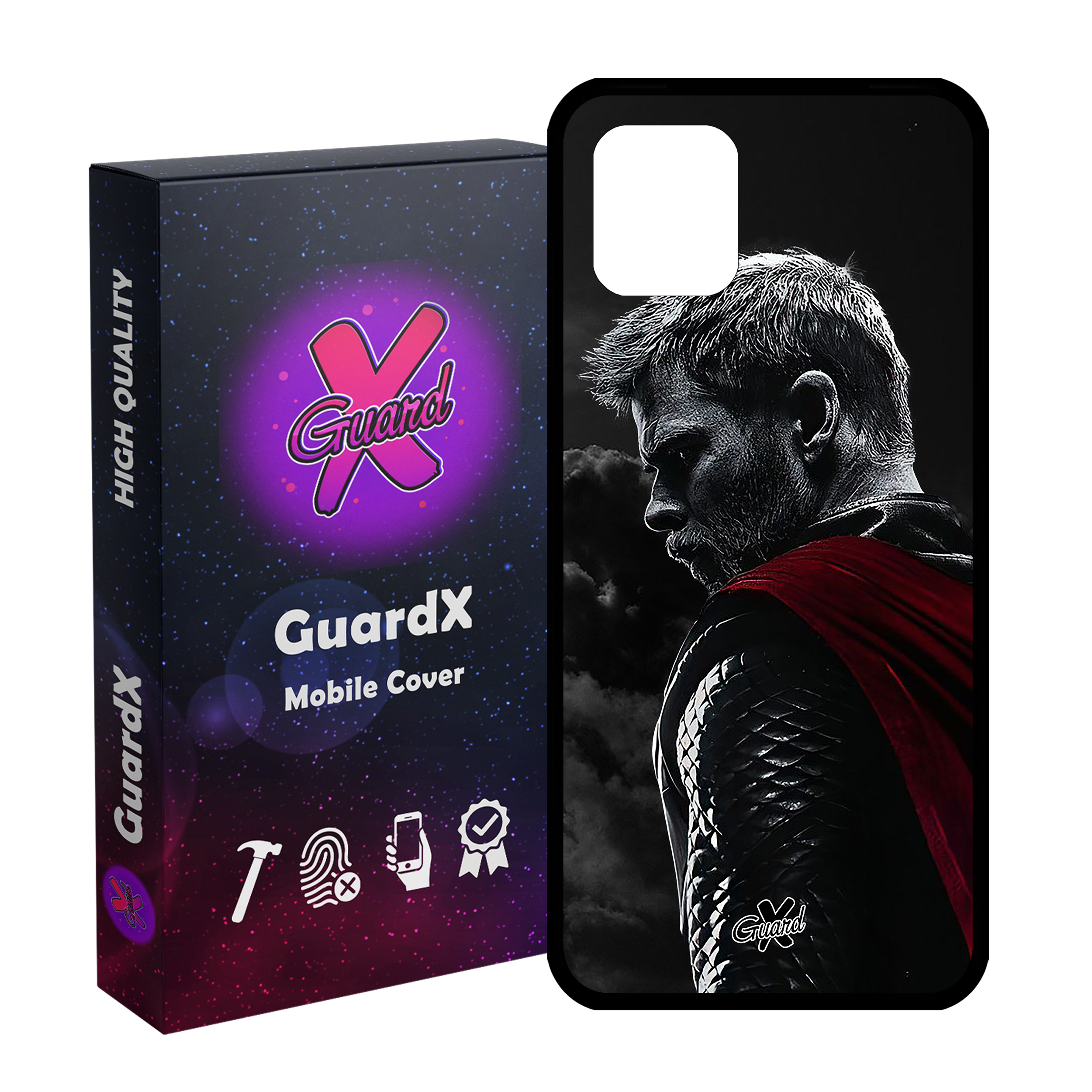 کاور گارد ایکس طرح Thor مدل Glass10417 مناسب برای گوشی موبایل سامسونگ Galaxy Note 10 Lite / A81