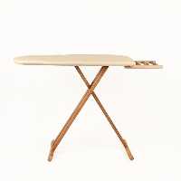 میز اتو چوبی رایکا به همراه سبد رخت