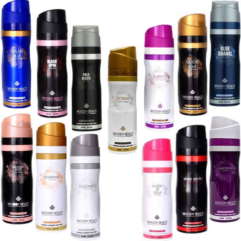 اسپری وودی سنس در حجم 200 میلی لیتر