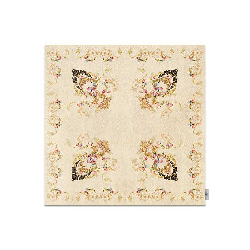 رومیزی شمسه نگار مدل گل کد DPR168