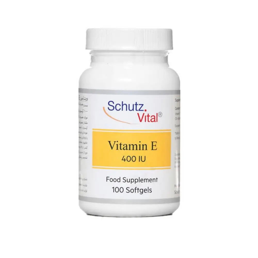کپسول نرم ویتامین ای 400 واحد شوتس ویتال 100 عددی