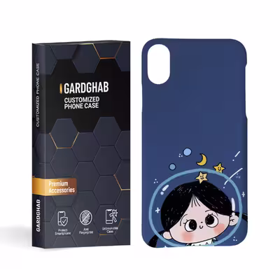 کاور گارد قاب مدل دخترانه مناسب برای گوشی موبایل اپل iphone x xs
