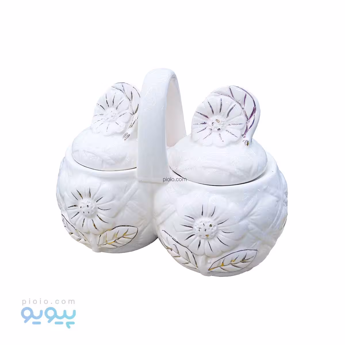 جای ادویه سرامیکی جفتی قاشق دار عمده و کارتنی