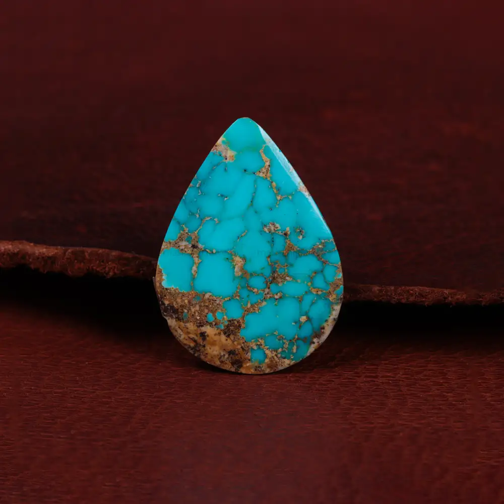 نگین فیروزه شجری کد 15348 - جواهری مشاهیر