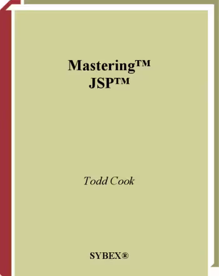 خرید و دانلود نسخه کامل کتاب Mastering JSP