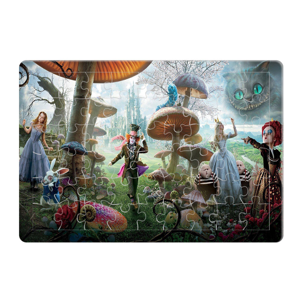 پازل 54 تکه طرح آلیس درسرزمین عجایب مدل P073