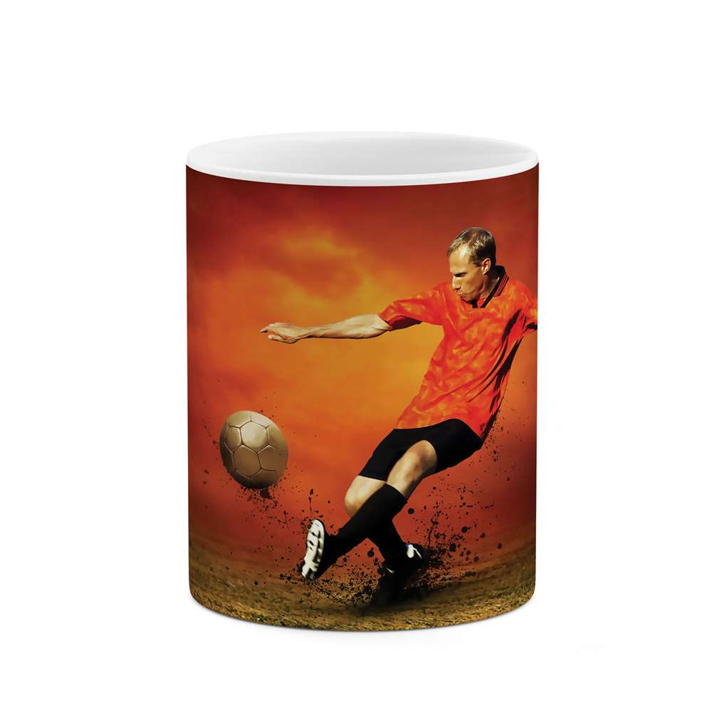 ماگ طرح فوتبالیست مدل mgs10043