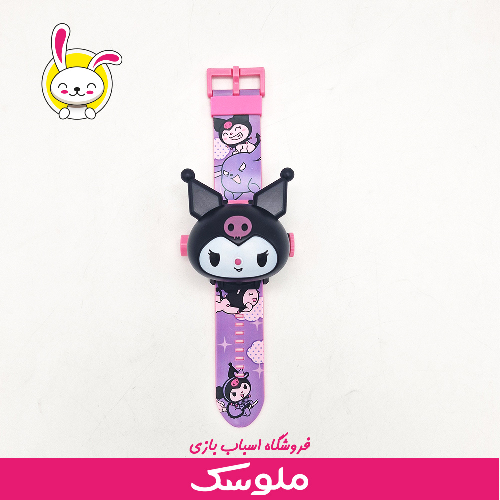 ساعت کرومی نوردار