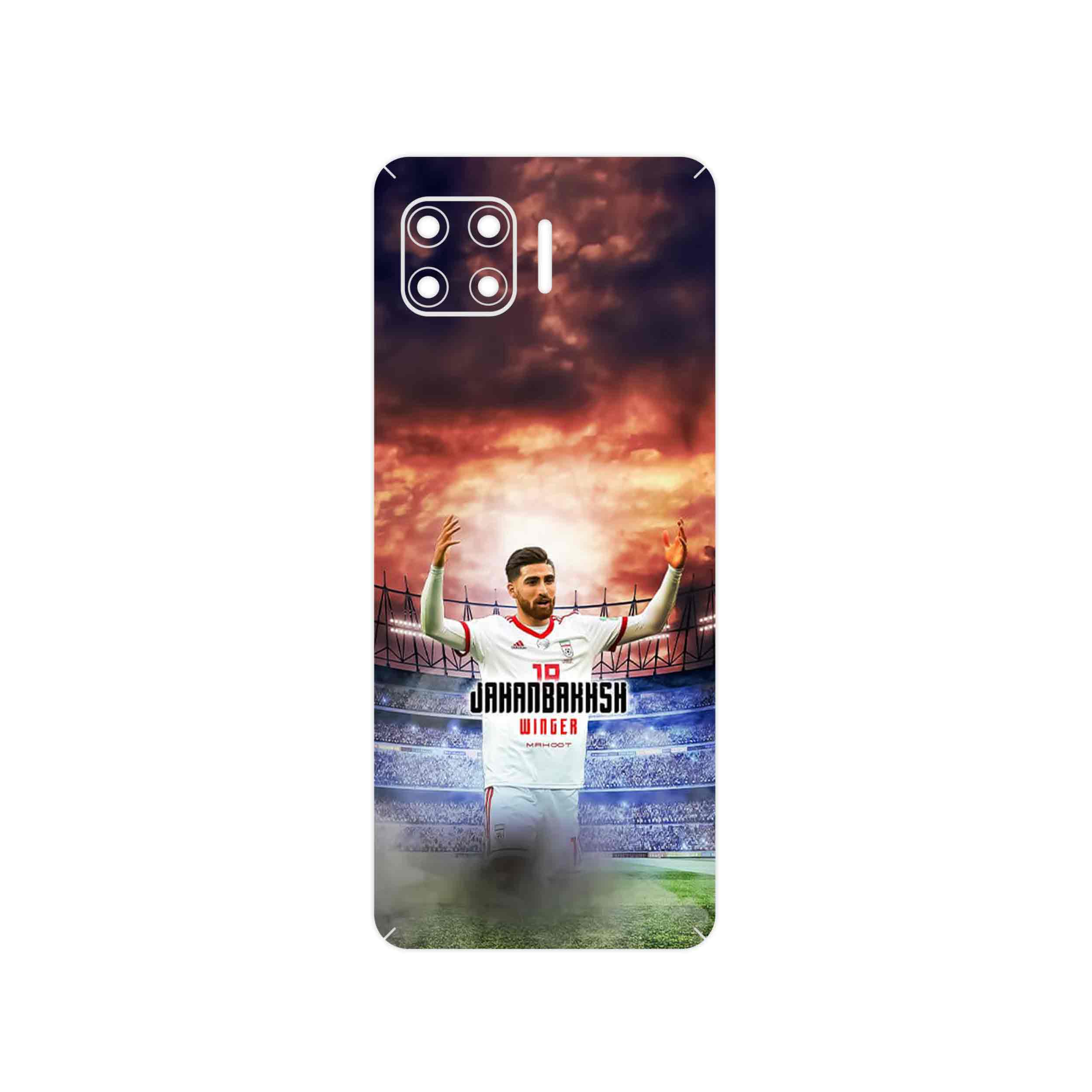 برچسب پوششی ماهوت مدل Alireza Jahanbakhsh مناسب برای گوشی موبایل موتورولا Moto G 5G Plus