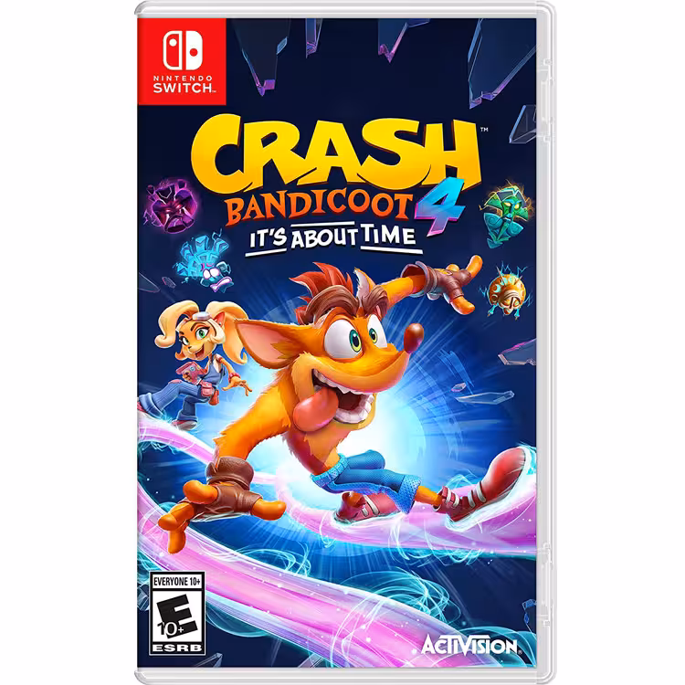 خرید دیسک بازی Crash Bandicoot 4 - Nintendo Switch نینتندو سوییچ با بهترین قیمت