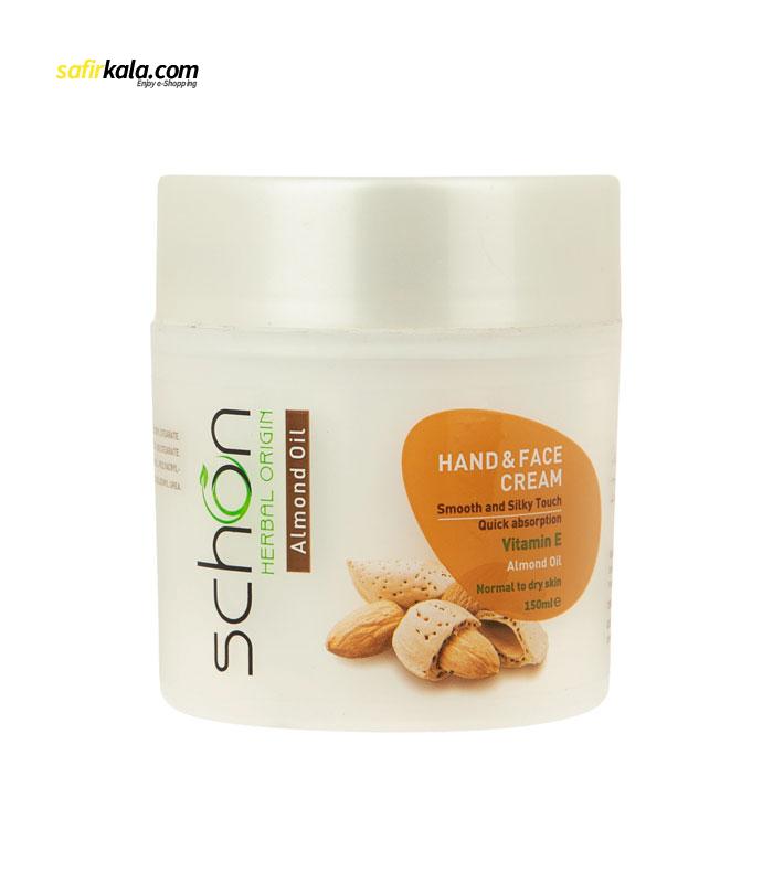 کرم نرم کننده دست و صورت شون با عصاره بادام حجم 150 میلی لیتر