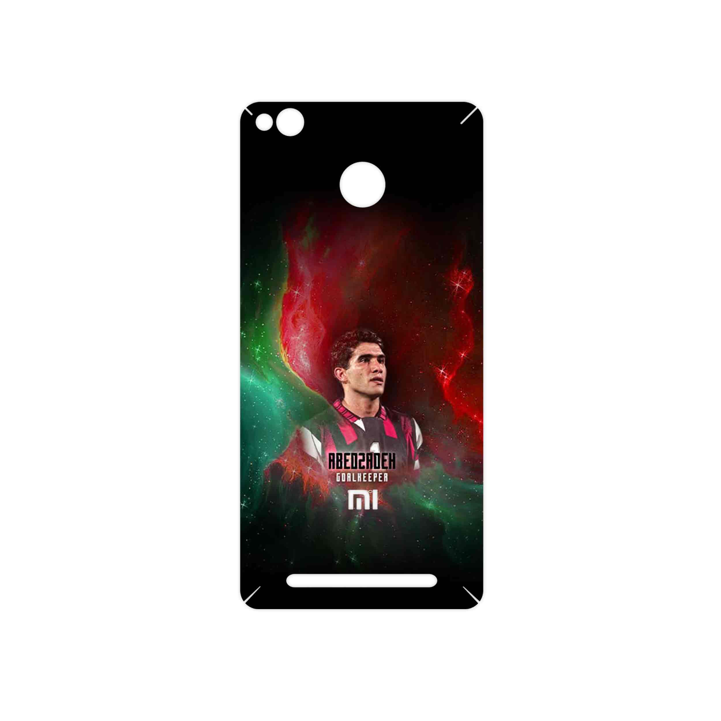 برچسب پوششی ماهوت مدل Ahmad Reza Abedzadeh مناسب برای گوشی موبایل شیائومی Redmi 3 Pro