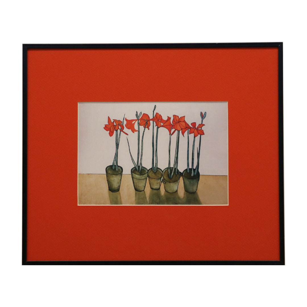 تابلو مدل نقاشی گلدان‌ها اثر پروانه اعتمادی